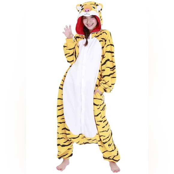 Sazac tiger kigurumi onsie costume - Picture 2 of 10